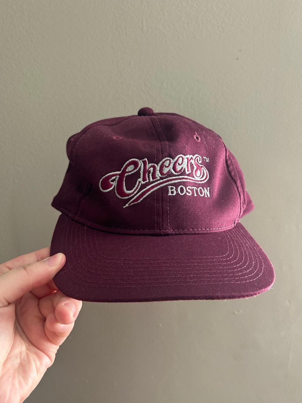 90’s Cheers Boston Snapback